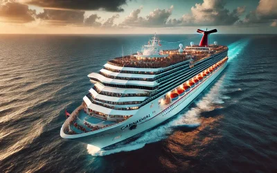 Carnival stock soared on record cruise bookings